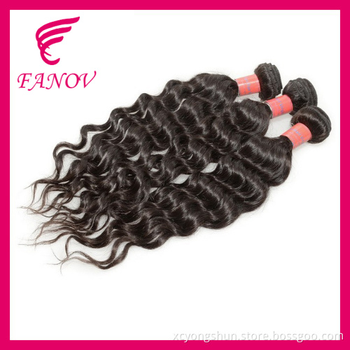 New arrival 2014 Water wave texture cheap virgin Brazilian hair weave